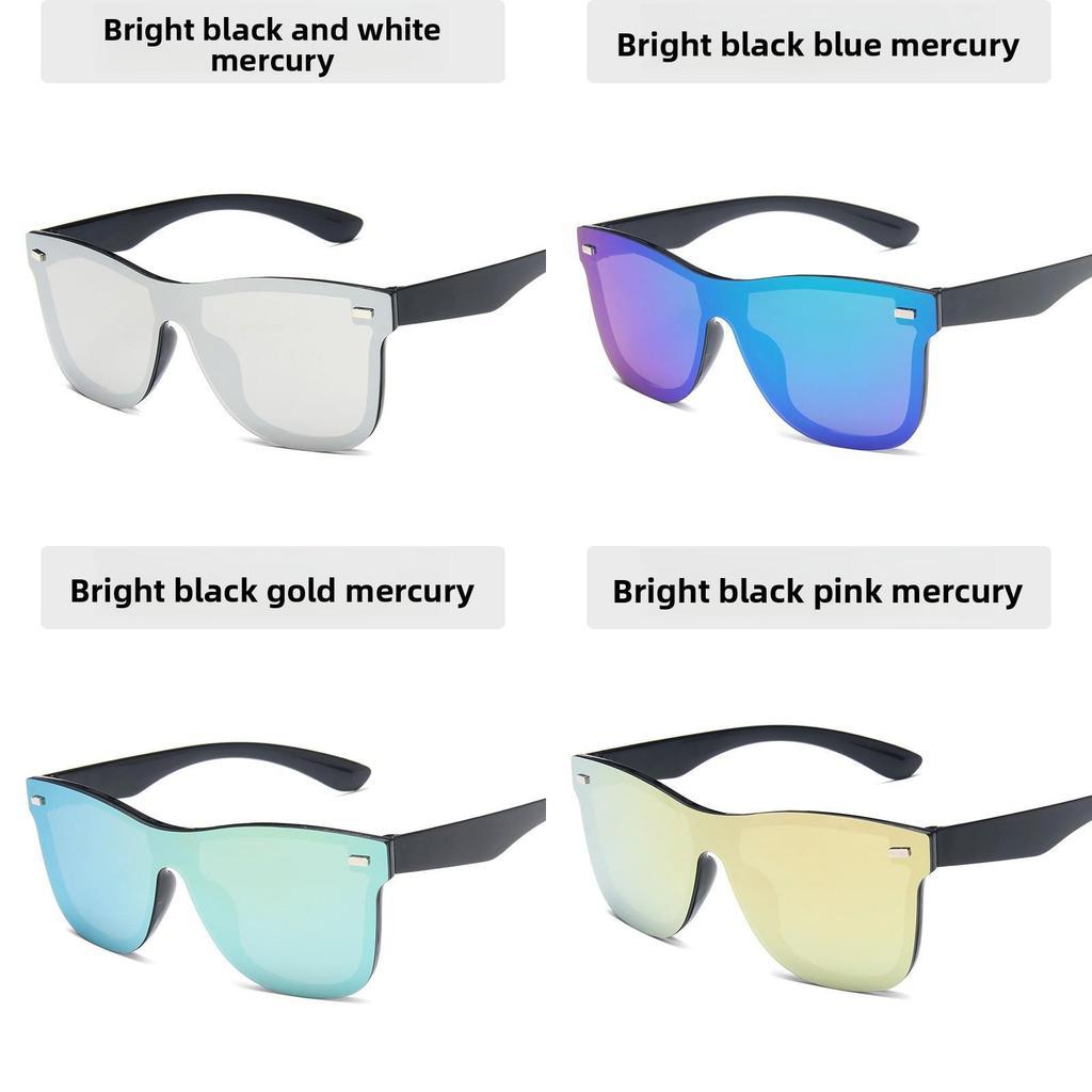 Mercury Silver Sunglasses For Women With Uv400 Protection Fashion Driver Eyewear