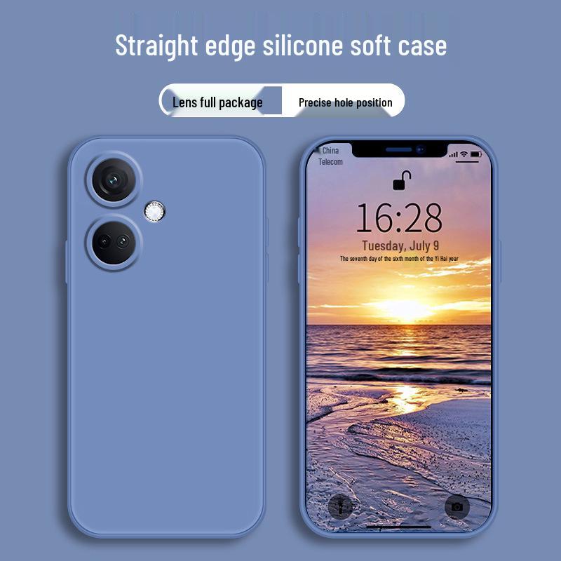 Oppo K11 Защитный чехол из жидкого силикона - Полное покрытие, Защита от падений, Унисекс