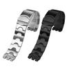 ZHUOLEI Replacement Stainless Steel Watch Strap for Swatch 17mm and 19mm Watches 3 Spring Removal and (Includes Bars, Tool, Box)