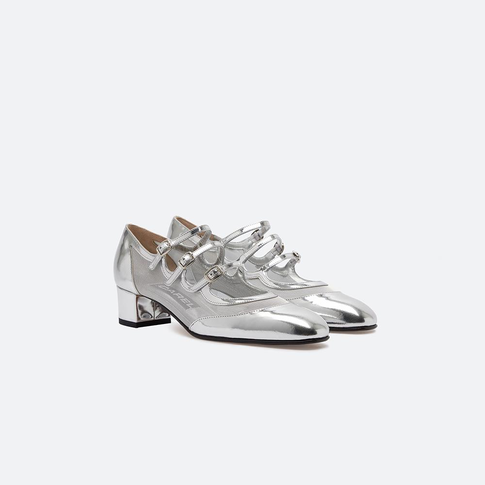 Carel Kinight Silver Mary Jane Kinight-331811