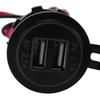 Мотоциклетное зарядное устройство с двойным USB и реле для Kawasaki Versys 650 1000 X300 X650 Ninja400
