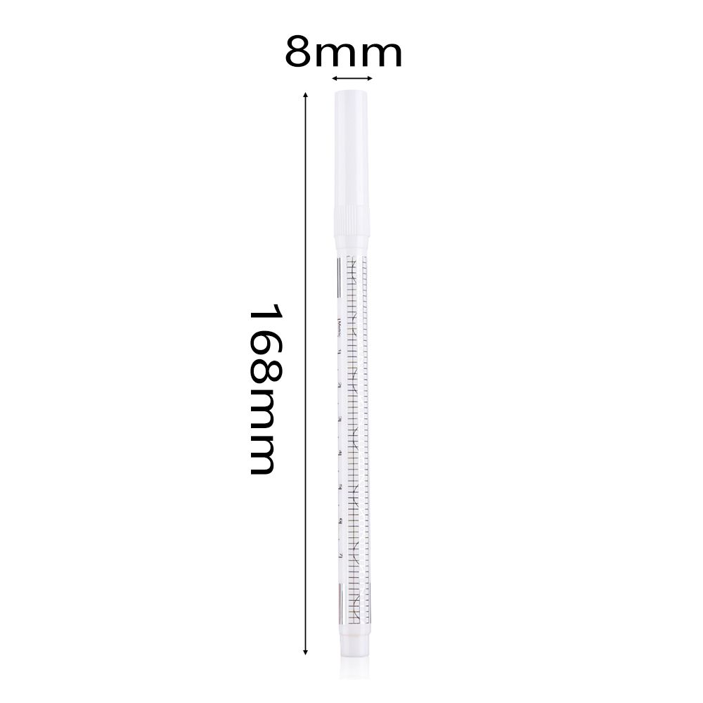 Микроблейдинг бровей позиционирование татуировки ручка для маркировки кожи хирургическая отметка боди-арт инструмент для разметки кожи