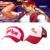Fatal Fury Терри Богард Вышитая Хлопковая Бейсболка Хип-хоп Стиль