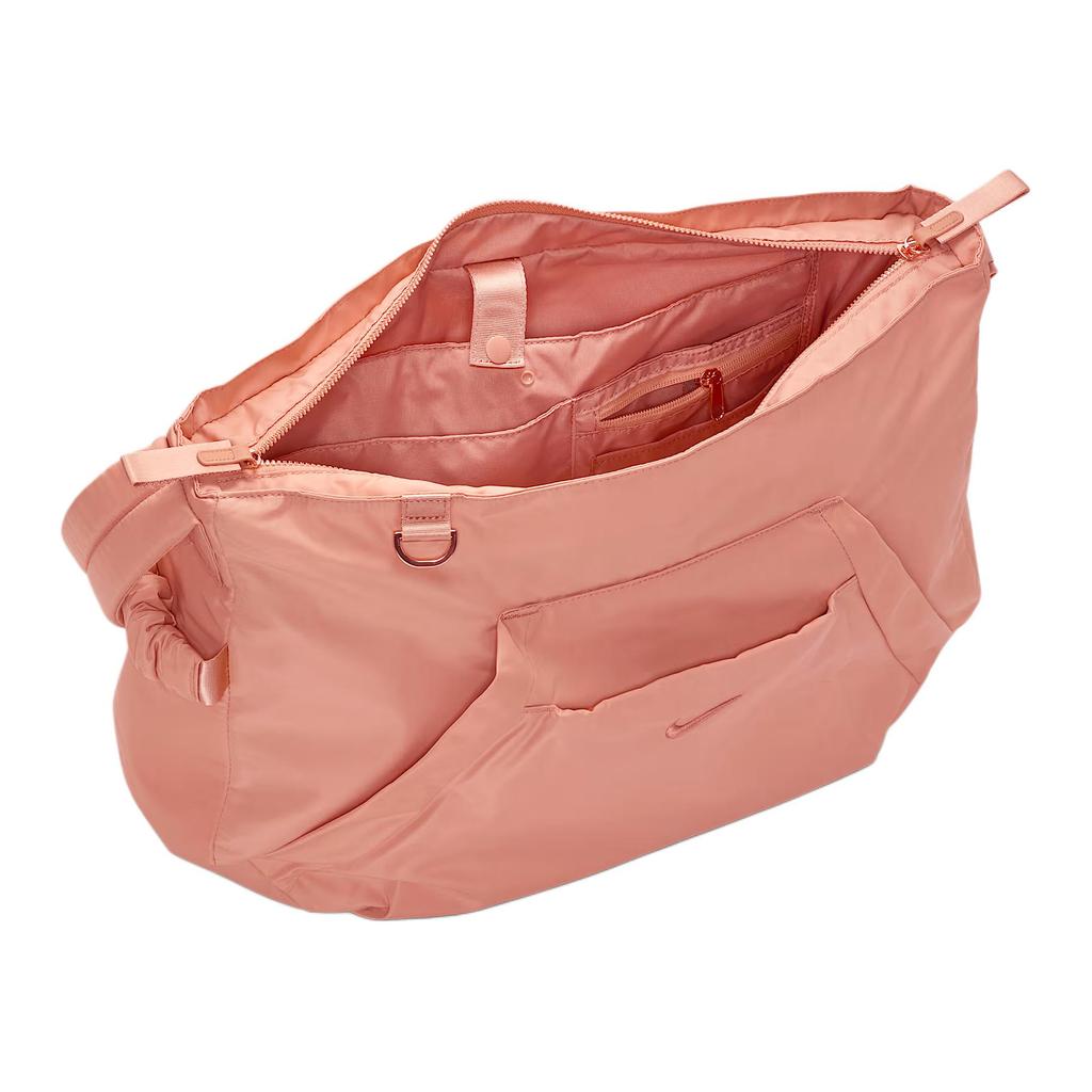 Nike One Large Capacity Adjustable Shoulder Strap Fabric Tote Bag Women Tote Bag Rose-Gold HV1193-688