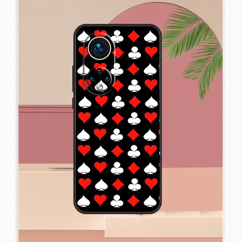 Кейс для покера в казино Лас-Вегаса для Honor Magic 5 6 7 8 Pro Honor 400 Lite 200 X9c X9b X9a X8b X8a X8c 50 70 90 Чехол