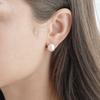 Серьги-пусеты ELLE Jewelry 14K GF с жемчугом ELGPEE491