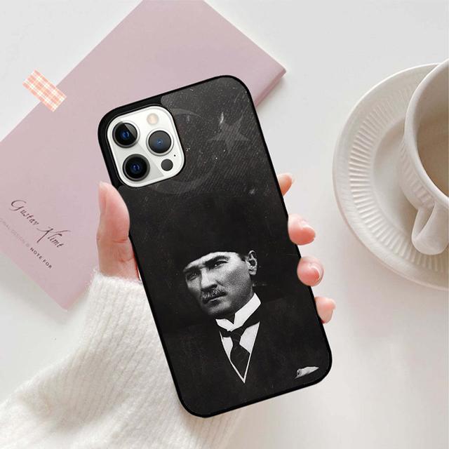 Чехол для телефона Мустафы Кемаля Ататюрка Для iPhone 17 Air 15 16 11 12 13 14 Pro Max Чехол Для iPhone 17 Air Max Plus Fundas