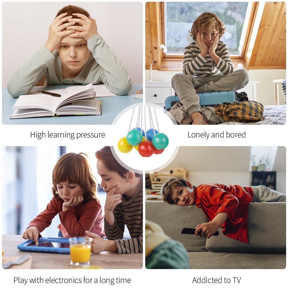 Latto Toy Lato Toy Tok Tok Старая школьная игрушка Click Clack Ball Bump Ball Щелкуны Декомпрессионный мяч Pro-clackers Ball ZPG