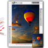 5D Diamond Painting Hot Air Balloon DIY Diamond Embroidery Rhinestone Home Decoration