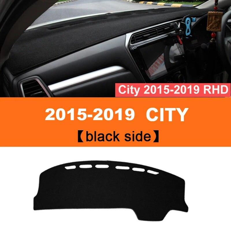 Для Honda City Grace 2015-2017 2018, коврики для приборной панели автомобиля, избегайте света, коврик для инструментов, платформа, настольные ковры, аксессуары