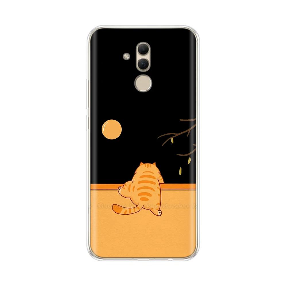 Чехол для Huawei Mate 20 Lite Ударопрочный Силиконовый Мягкий Чехол для Телефона Задняя Крышка для Huawei Mate 20 Pro Чехлы mate20 Чехлы Fundas