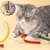 Cat Toys Cat Bite Rope Toy Refillable Natural Catnip Interactive Toys Kitten Teeth Cleaning Chew Toys Bite Rope for Dental Care