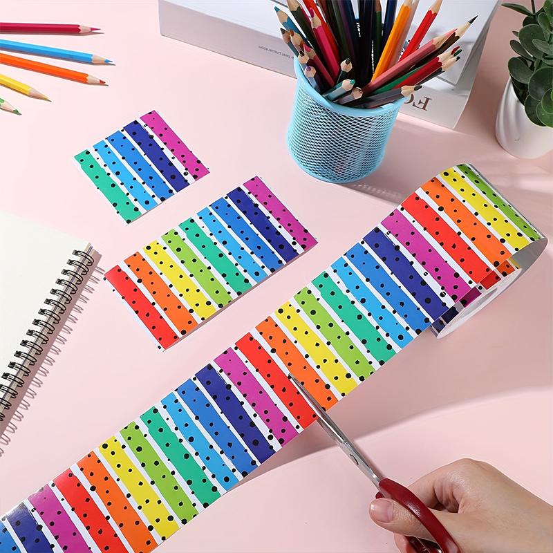 18,5 м/рулон Съемная и многоразовая рамка с тропическими цветами для украшения школы