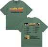 Band Gorillaz New Album The Mountian Tour T Shirts Men Women Vintage Fashion Cartoon Tshirts Cotton Casual Short Sleeve Tshirt
