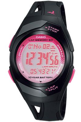Часы Casio Collection Sports Wrap Split Совместимые секундомеры Черные [Casio] STR-300J-1BJH Мужские