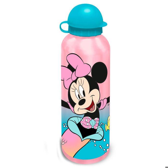 Lunch Box Et Gourde - Disney - Minnie - Aluminium - 500 Ml - Rose