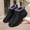 Women/Men Keep Warm Solid Winter Shoes Snow Boots
