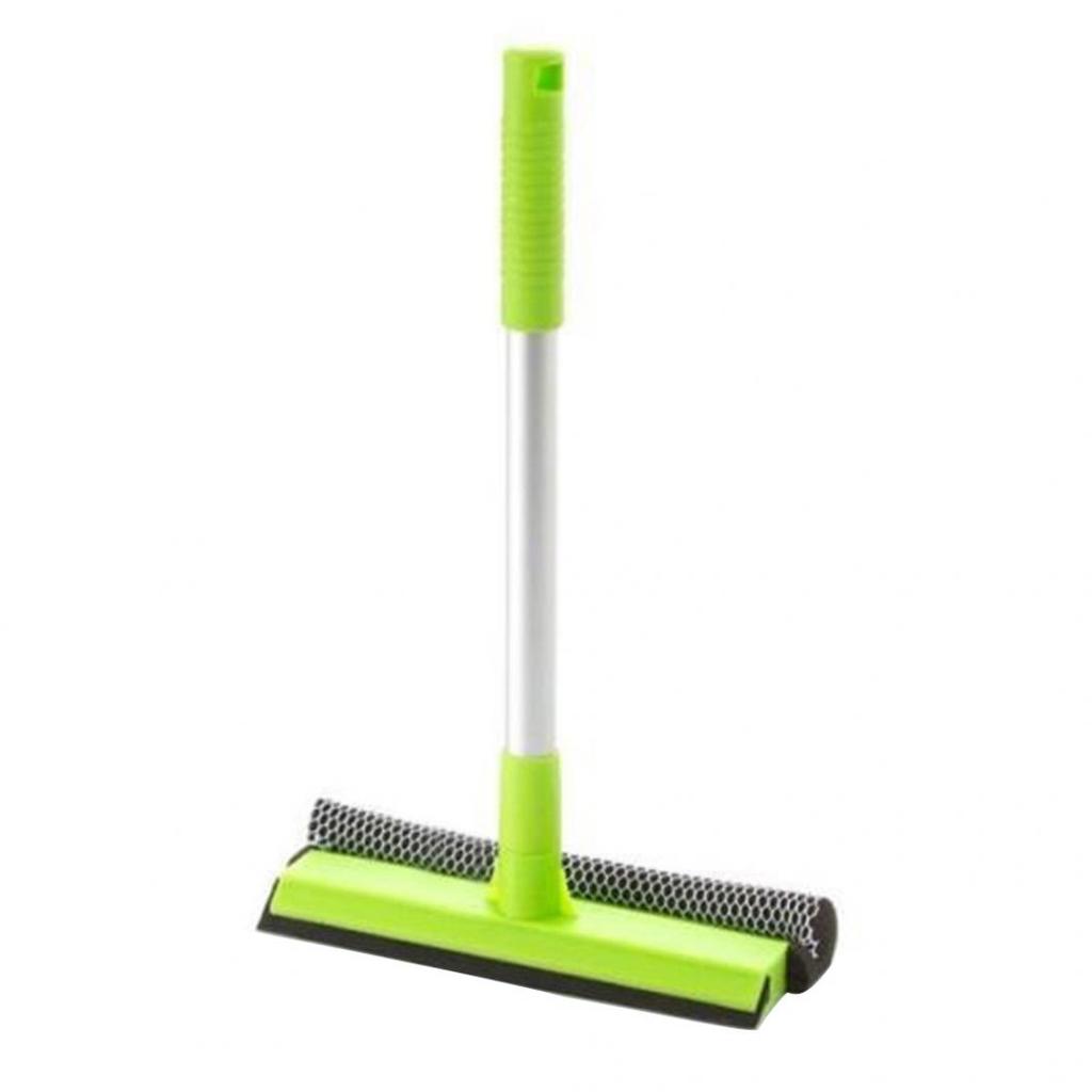 Detachable Home Double Side Glass Cleaning Brush Window Wiper Squeegee Scrubber KTY