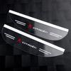 AXSR8 2Pcs PVC Car Rearview Rain Eyebrow Transparent Stickers For Citroen C4 Picasso Xsara C5 Aircross Cactus C1 C2 C3 C6 C8 Berlingo