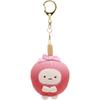 San-X Sumikkogurashi Festival Hanging Plush Toy Tapioka (Pink) MO12101 H8.5 X W6 X D5cm