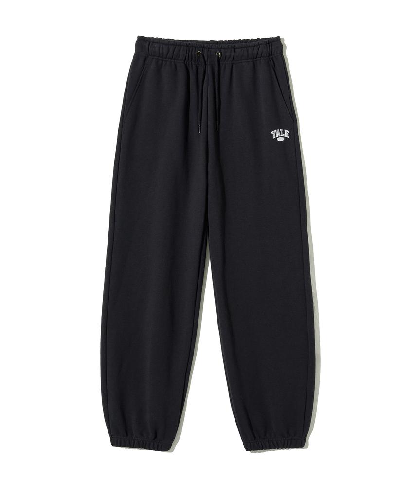 YALE Small Two-Tone Arch Sweatpants_Black