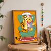 Disney Oil Painting Kit Painting Winnie The Pooh Home Bedroom Wall Decor Gift