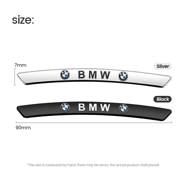 For BMW M Logo Performance F10 F31 E36 E39 E87 E90 G01 G20 G30 X3 X5 M3 M5 X2 X4 X6 4Pcs Car Wheel Hub Edge Sticker Emblem Badge