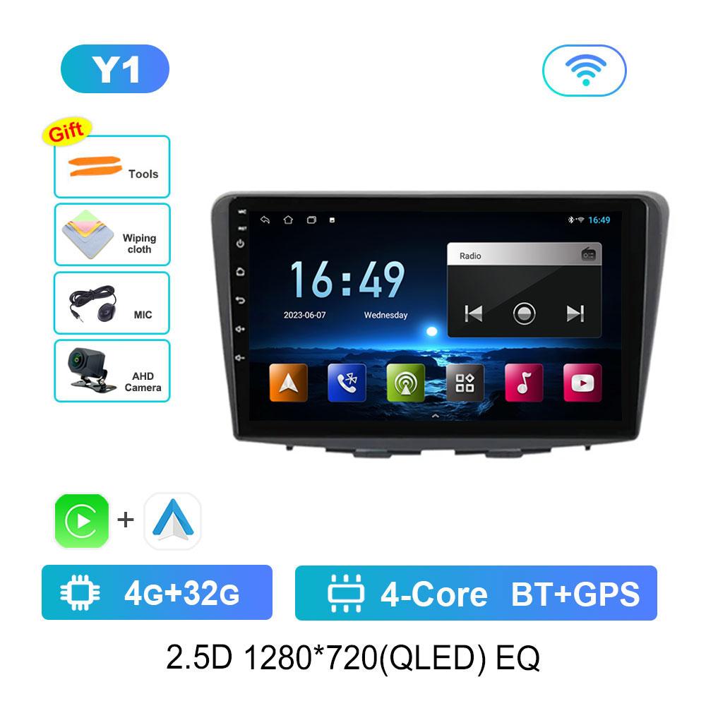 Navigation GPS Android 14 DSP Stereo WiFi Car Radio Multimedia player for Suzuki Baleno 2016 - 2019 2.5D Screen 4G Bluetooth