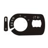 Light Switch Repair Sticker Car Switch Sticker Black Overlay Button Replacement