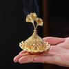 Gold Mini Censer Holder Zinc Zinc Alloy Aromatherapy Burner Creative Metal Incense Burner  Middle East