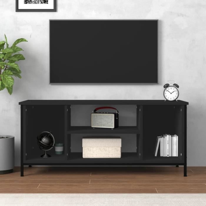 VidaXL TV Stand Black 102x35x45 Cm Engineered Wood 826285