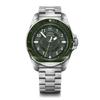 VICTORINOX JOURNEY 1884 Watch Automatic Green Dial Stainless Steel Bracelet Stainless Steel Case Waterproof Analog 242015 Men's (316L) []