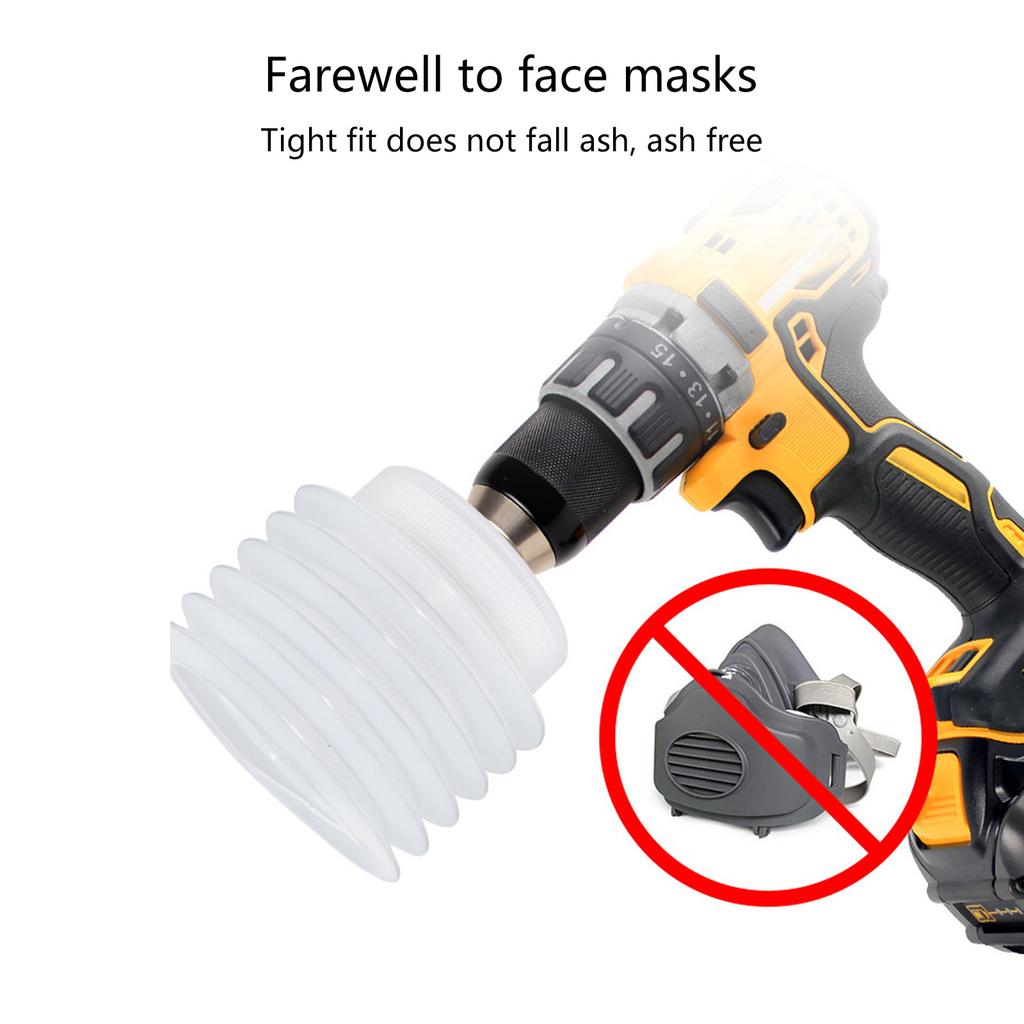 Пылесборник для корончатого сверла Пылесборник для корончатого сверла Коллектор Пылезащитная чаша для электродрели Пылесборник для дрели Чаша для сверления Гипсокартон