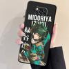 Чехол Anime My Hero Academia для Xiaomi Poco F4 F1 M4 5G X4 X3 Pro F3 GT X3 NFC M3 C40 F3 GT X4 NFC X4 Pro матовый черный чехол