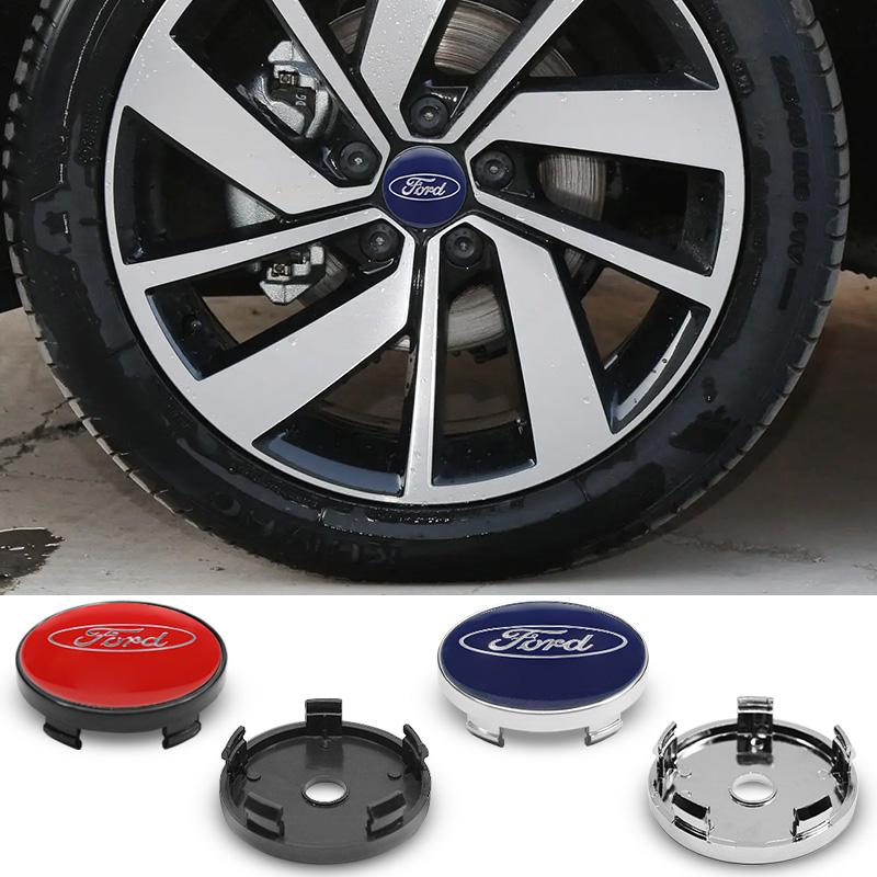 XARS1 4PCS 56/60mm Car Wheel Center Hub Caps Tire Hubcap Rim Covers Emblem For Ford Focus Mk2 Mk3 Ranger Mondeo Mustang Kuga Fiesta