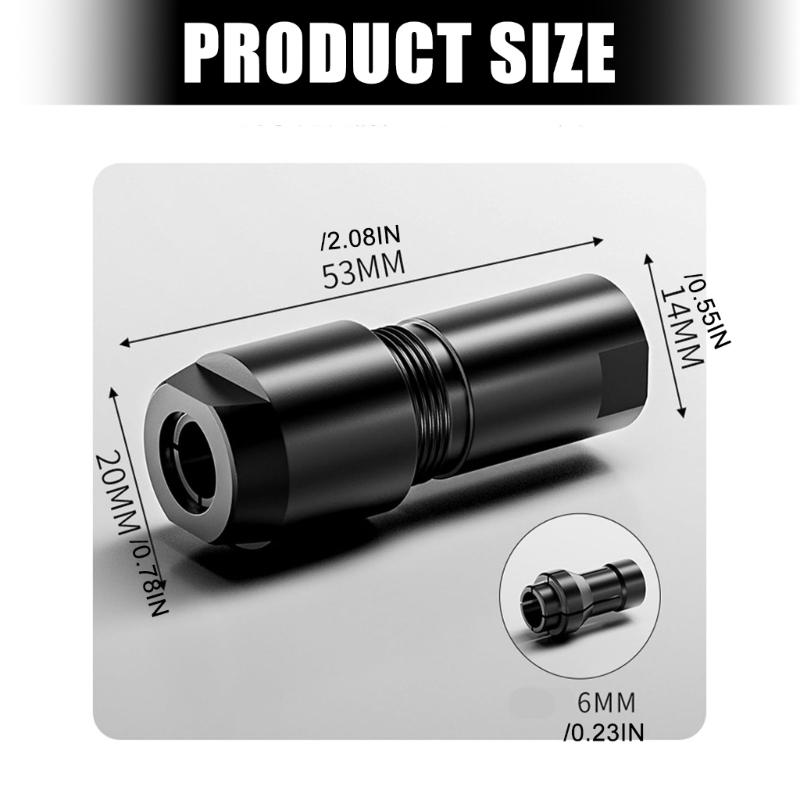 Professional Grade Thread Adapter Set For Converting Grinder To Straight Grinder Steel Built Rapid Installation