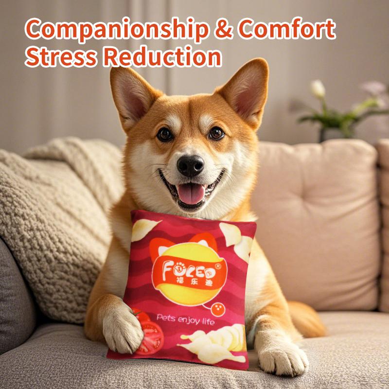 Изысканные мультяшные полиэстеровые плюшевые звуковые фишки игрушки для собак, щенячьи звуковые бумаги, интерактивные игрушки для кошек всех пород