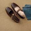 Super Soft Leather~ Retro Mary Jane Shoes for Women's 2025 Spring and Autumn New Shallow Mouth Single Shoes Flat Bottom One-word Buckle Small Leat