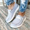 2024 Spring New Large Size Casual Single Shoes Women's Flat Bottom Lace-up Loafers Four Seasons 43