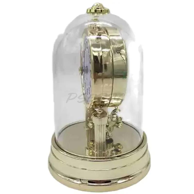 European Style Mute Retro Alarm Clocks Stopwatch Table Clock for Living Room Office Desktop Decoration Clock Watch Gifts