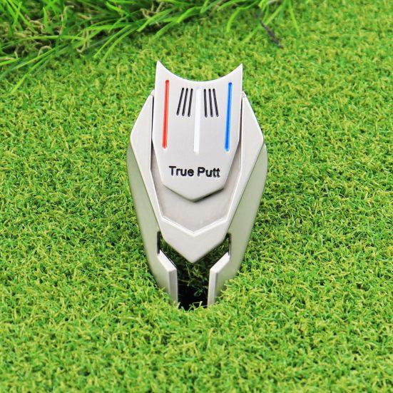 Golf Divot Fork Heavy Duty Sharp Magnetic Abrasion Resistant Lawn Care Rust-proof Golf Divot Repair Tool Golf Club Ball Marker Golf Training