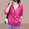 Breathable Hooded Sun Protection Clothing for Women In Summer - Loose Fit and Slimming Sunscreen Shirt Fashionable Short Jacket