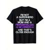 Fibromyalgia Awareness T-Shirt - Funny "I'm Not a Superhero Just a Mom with Fibro" Slogan, Fibro Warrior & Mom Support Tee, Soft Round Neck Short