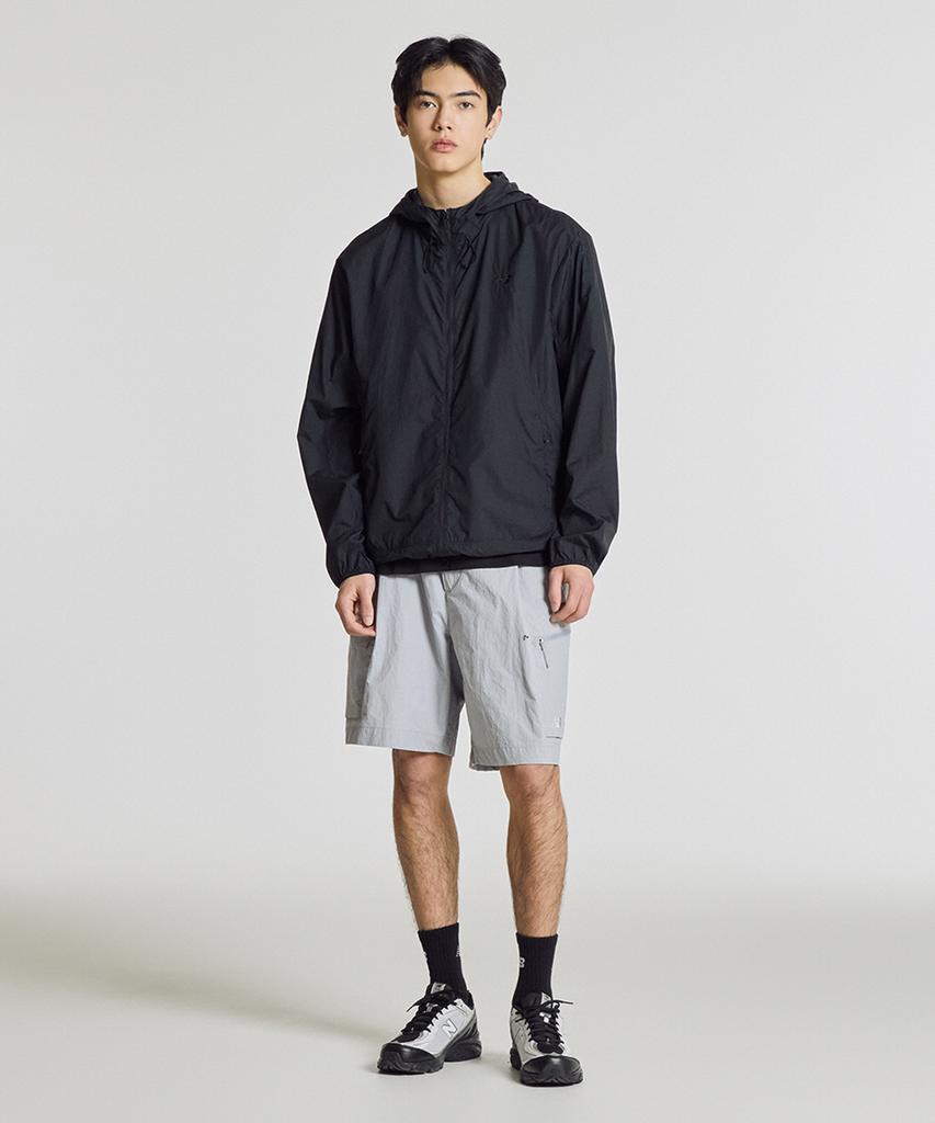 New Balance Nbnag21503 / Универсальная Ультралегкая Ветровка с Капюшоном Air (черный)