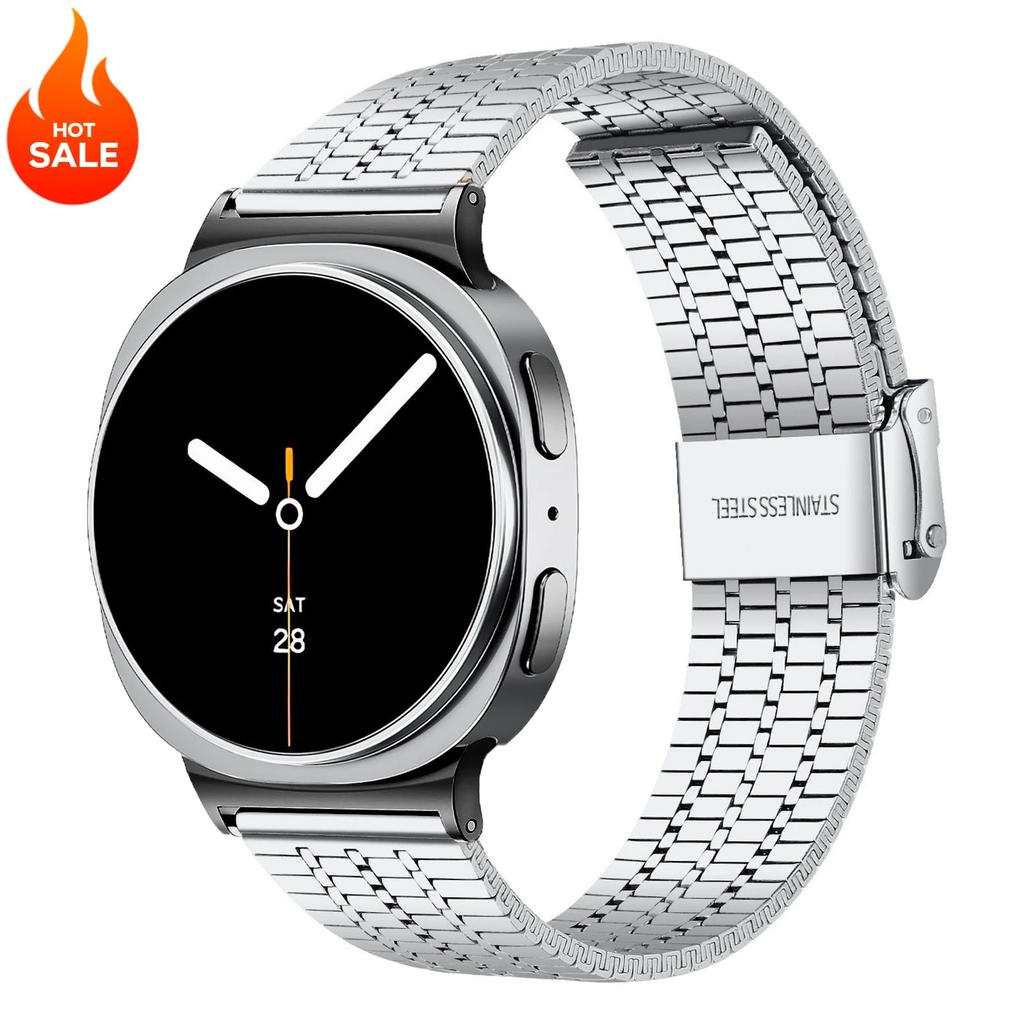 Металлический ремешок для Samsung Galaxy Watch 8 40мм 44мм 8Classic 46мм Ultra (2025) Браслет из нержавеющей стали 47 мм для ремешка Galaxy Watch