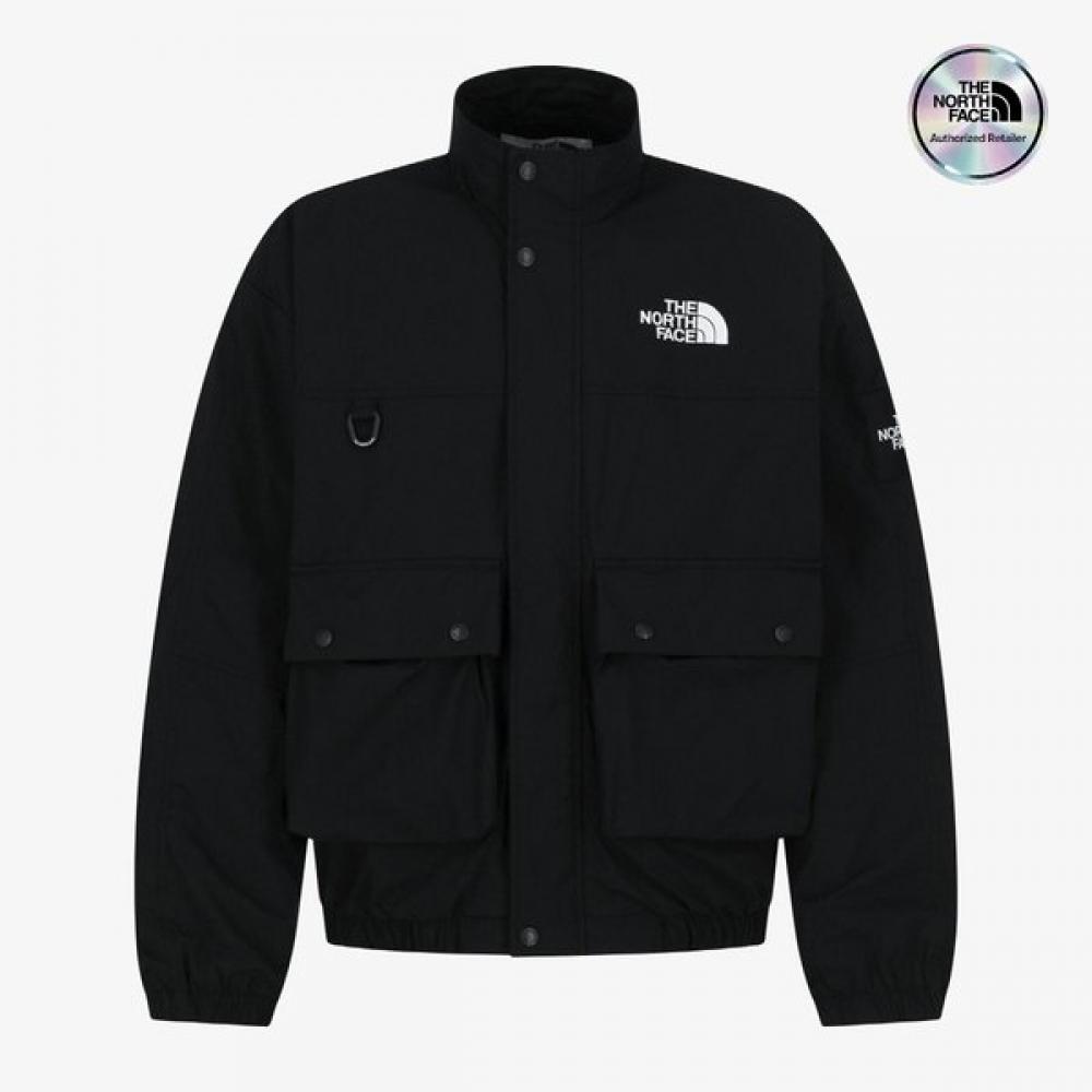 The North Face Черная нейлоновая куртка