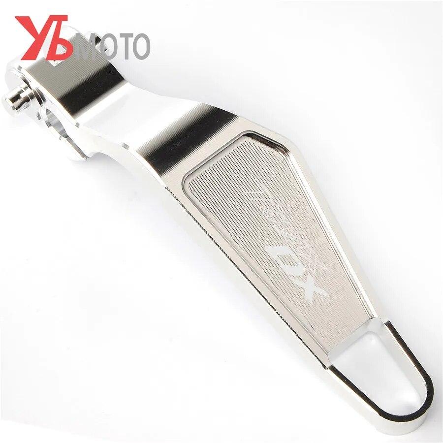 LOGO DX/SX Мотоциклетные аксессуары CNC Алюминиевый рычаг стояночного тормоза для yamaha t-max tmax 530 TMAX530 dx/sx 2017 2018