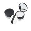Packing Container Travel Makeup Jar Loose Powder Pot Empty Powder Case Plastic Cosmetic Container