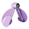 Thigh Trainer with Counter LCD Display Adjustable Ergonomic Pelvic Floor Muscle Trainer Men Women Inner Thigh Leg Hip Exerciser Toner