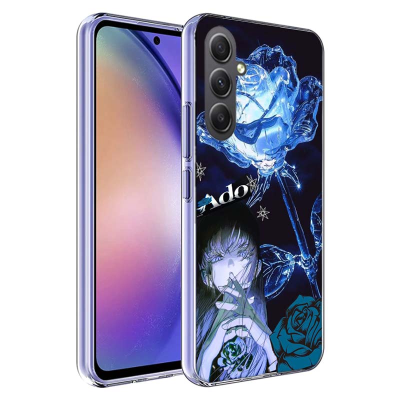 Ado Album Kyogen Phone Case for Samsung A17 A37 A57 A07 A16 A26 A36 A56 A06 A02S A12 A22 A32 A52S A04S A14 A24 A34 A54 A03 A13 A